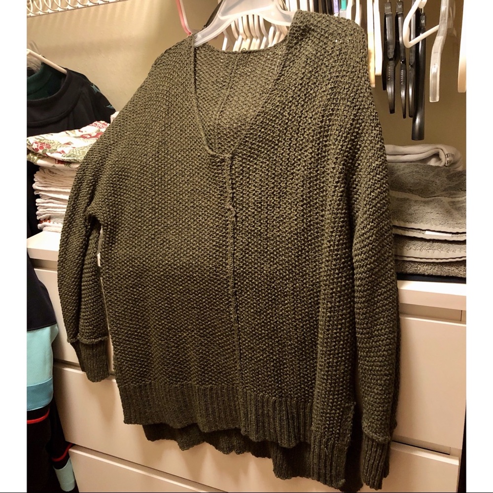 Army Green Sweater sz XXL